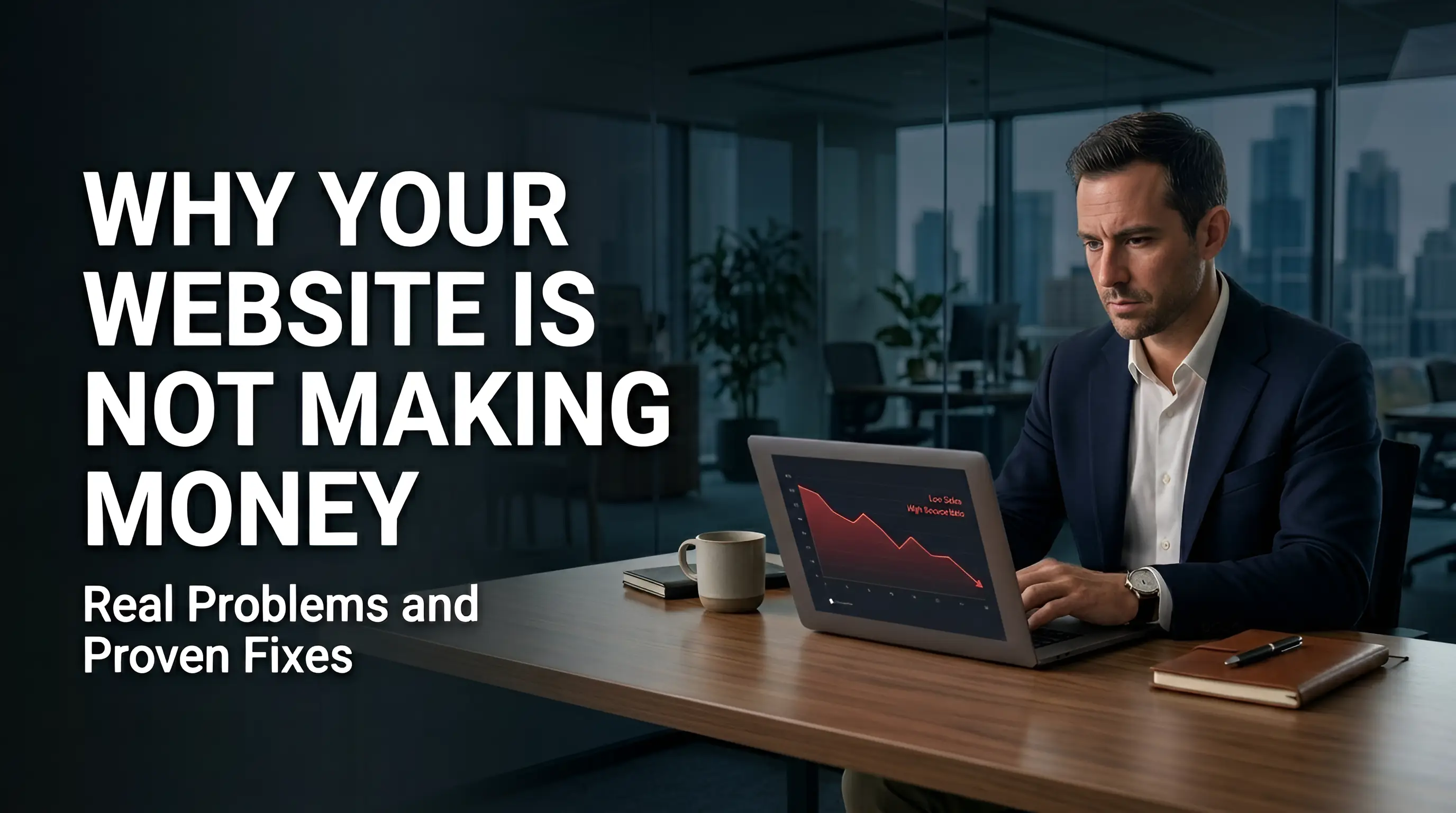 Why Your Website is not Making Money - Problems and Solutions - Web Gen World